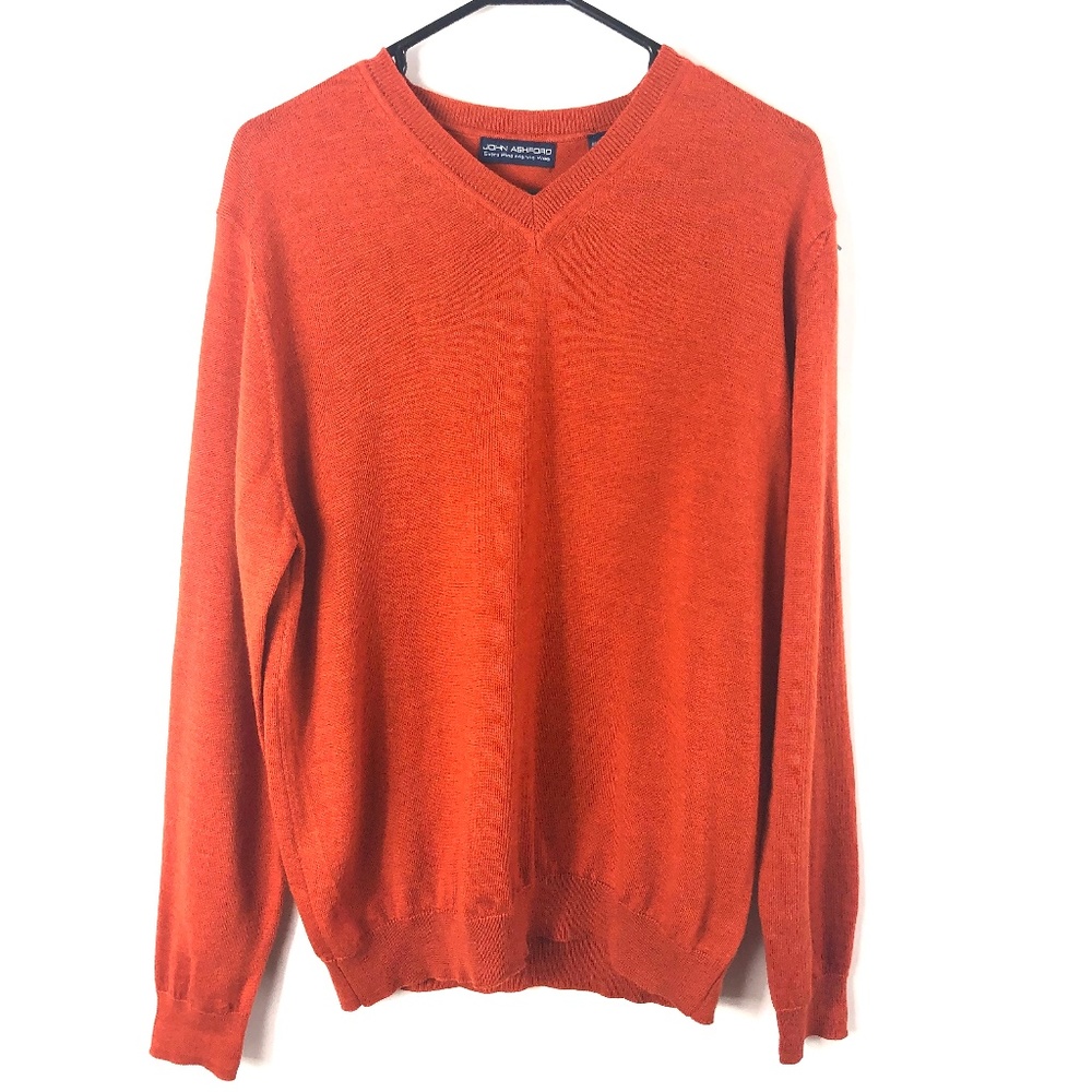 SOLD John Ashford Extra Fine Merino Wool Sweater - Picture 1 of 4
